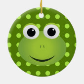 Green Frog Ornament (Achterkant)