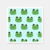 Green Frog Party Servet (Voorkant)