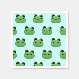 Green Frog Party Servet