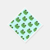 Green Frog Party Servet (Hoek)