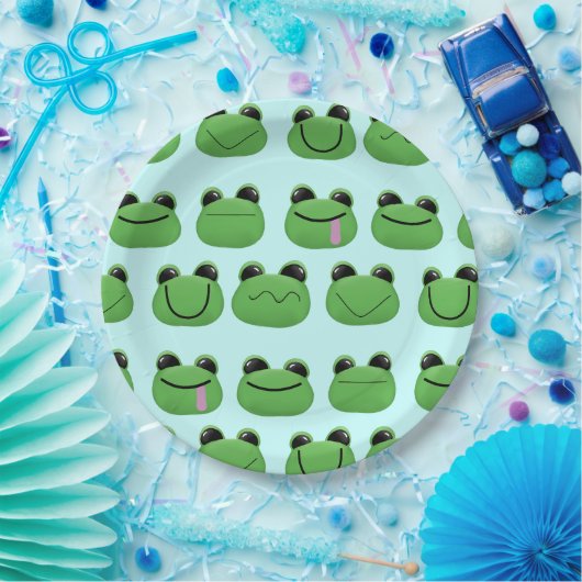 Green Frogs Party Bord (Feest)