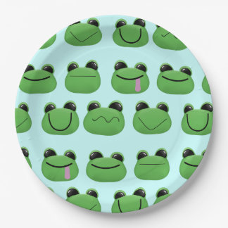 Green Frogs Party Bord