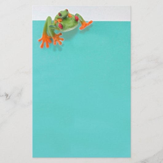 green frogs Stationery Briefpapier (Voorkant)