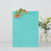 green frogs Stationery Briefpapier (Staand voorkant)