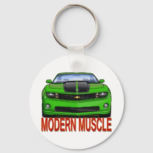 GREEN_FRONT_CAMARO.png Sleutelhanger (Voorkant)