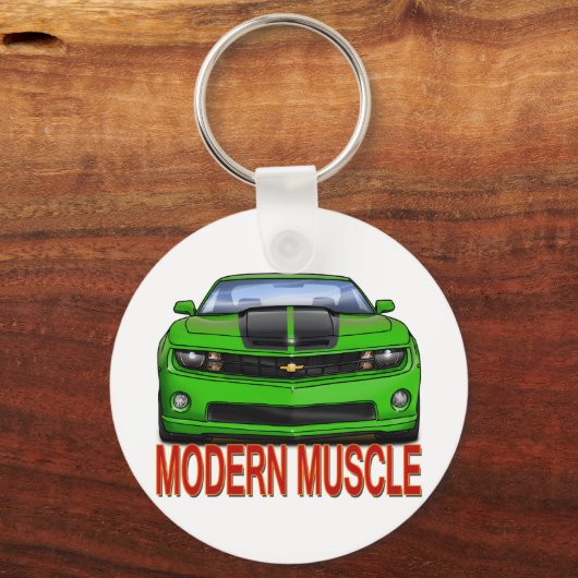 GREEN_FRONT_CAMARO.png Sleutelhanger (Voorkant)