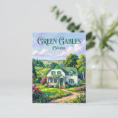 Green Gables erfgoedlocatie Canada Briefkaart (Staand voorkant)