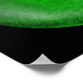 Green Galaxy Orb – Emerald Marble Print (Hoek)