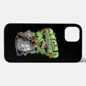 Green Garbage Monster Case-Mate iPhone Case (Achterkant (horizontaal))