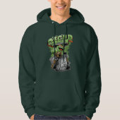 Green Garbage Monster Hoodie (Voorkant)
