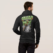 Green Garbage Monster  Hoodie (Achterkant volledig)