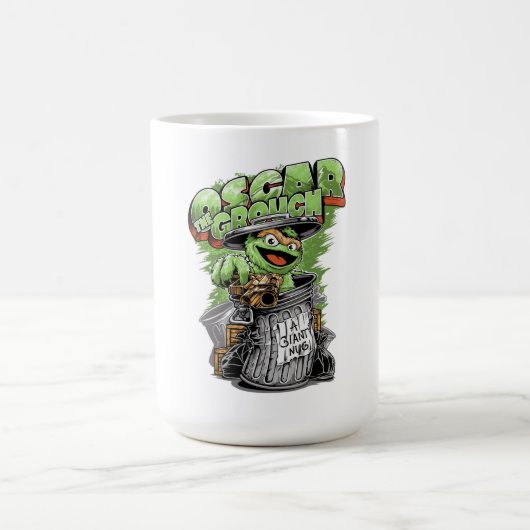Green Garbage Monster  Koffiemok (Center)