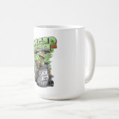 Green Garbage Monster  Koffiemok (Voorkant rechts)