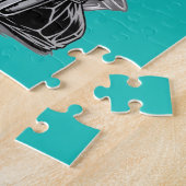 Green Garbage Monster  Legpuzzel (Zijkant)