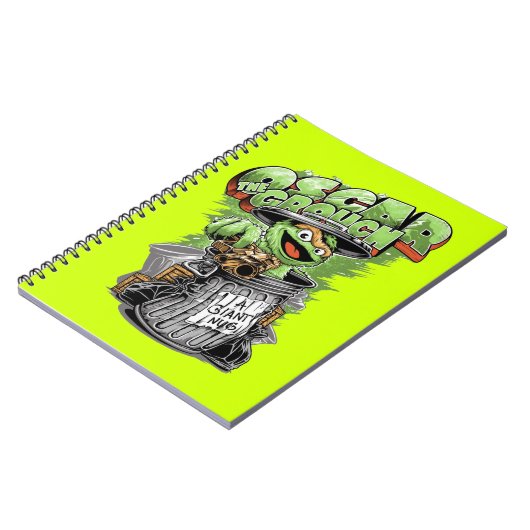 Green Garbage Monster Notitieboek (Linkerzijde)