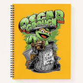 Green Garbage Monster Notitieboek (Voorkant)