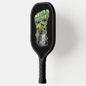 Green Garbage Monster Pickleball Paddle (Links)