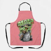 Green Garbage Monster  Schort (Voorkant)