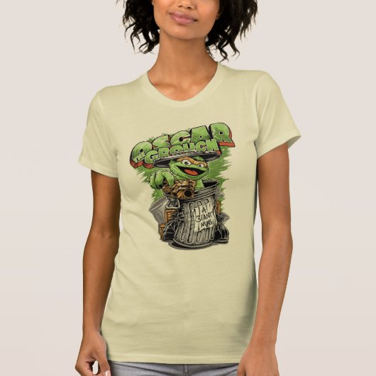 Green Garbage Monster T-shirt (Voorkant)