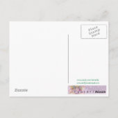 Green Garden Fairy Fantasy Art Briefkaart (Achterkant)