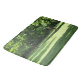Green Garden Trees Bath Mat (Gekanteld)