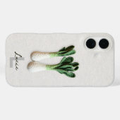 Green Gardener Minimalist Haakprei Naam Case-Mate iPhone Case (Achterkant (horizontaal))