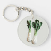 Green Gardener Minimalist Haakprei Naam Sleutelhanger (Voorkant)