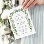 Green Garland Modern Wedding Invitation GL Bedankkaart<br><div class="desc">Modern ontwerp van © berrysnoot. Afdrukbare digitale bestanden en overeenkomende objecten zijn beschikbaar! Bezoek onze website op www.berryberrysweet.com voor meer informatie!</div>