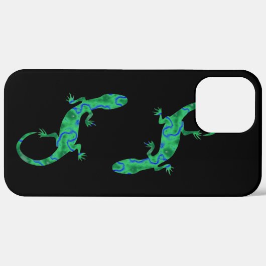 Green Gecko Case-Mate iPhone Case (Achterkant / Rechts)