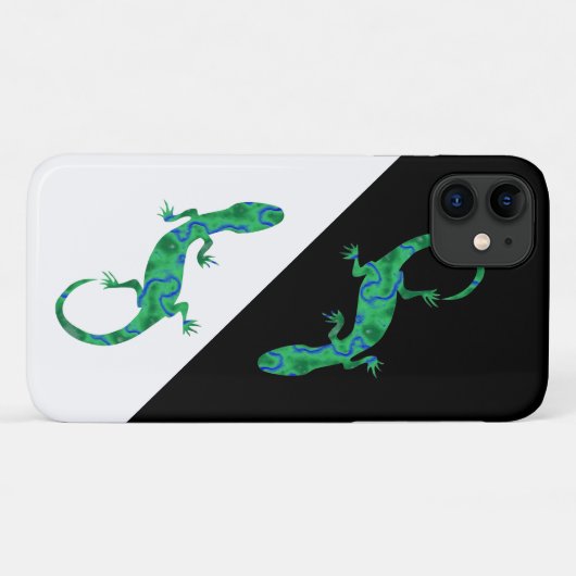 Green Gecko Case-Mate iPhone Case (Achterkant (horizontaal))
