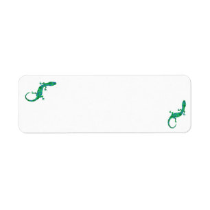 Green Gecko Etiket