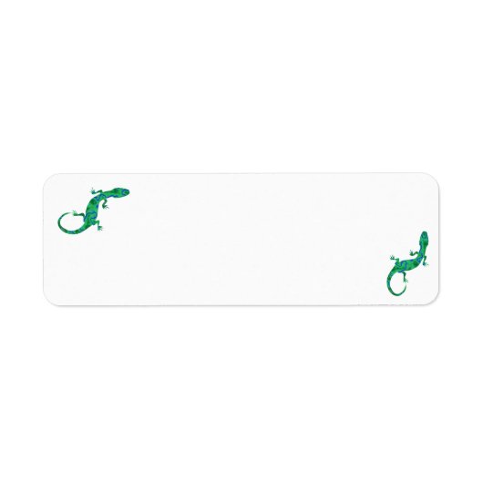 Green Gecko Etiket (Voorkant)