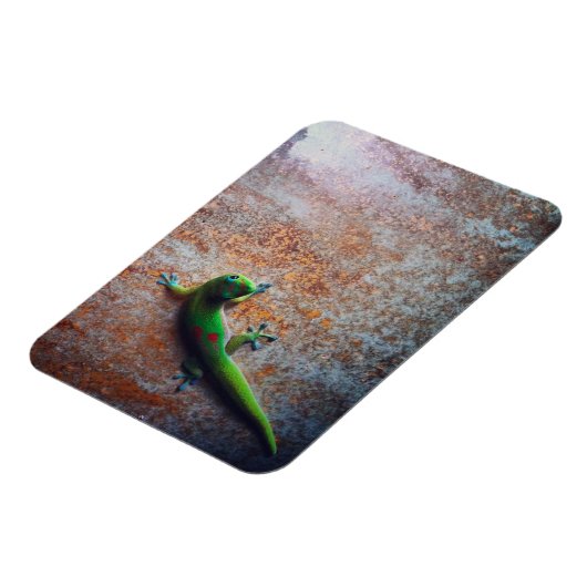 Green Gecko Flexi Magnet Magneet (Linkerzijde)