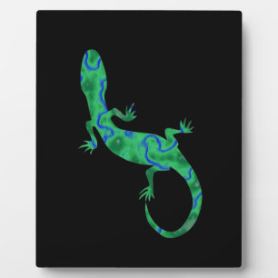 Green Gecko Fotoplaat