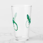 Green Gecko Glas (Links)