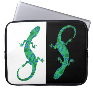 Green Gecko Laptop Sleeve