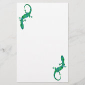 Green Gecko Magnetic Briefpapier (Voorkant)