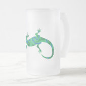 Green Gecko Matglas Bierpul (Voorkant rechts)