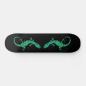 Green Gecko Persoonlijk Skateboard (Horizontaal)