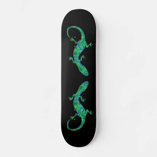 Green Gecko Persoonlijk Skateboard (Voorkant)