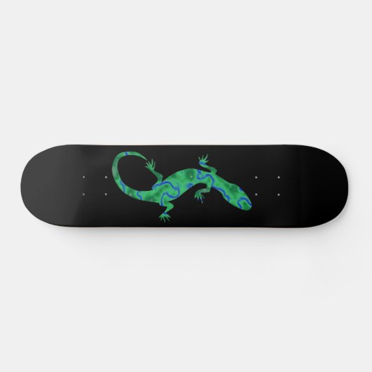 Green Gecko Skateboard (Horizontaal)