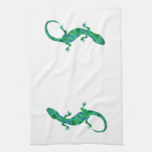 Green Gecko Theedoek (Verticaal)