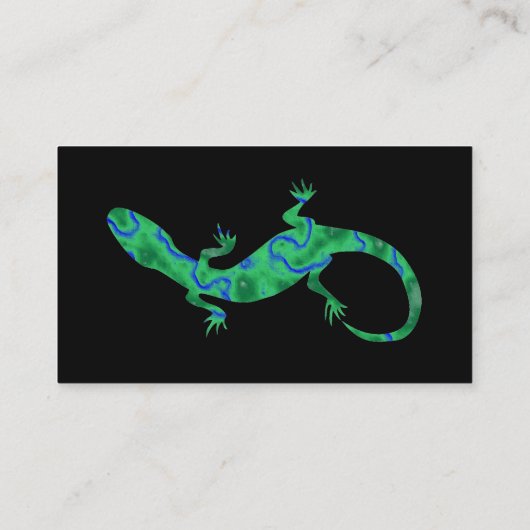 Green Gecko Visitekaartjes (Achterkant)