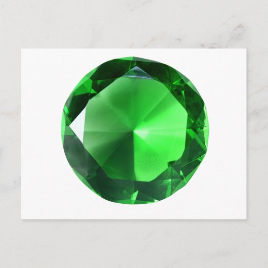 Green Gem Briefkaart (Voorkant)