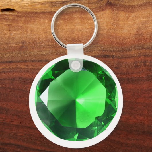 Green Gem Sleutelhanger (Voorkant)