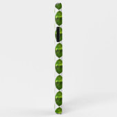 Green Gemstone iPhone case Marquise facette (Achterkant/rechts)