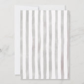 Green Gender Neutral Gingerbread Baby Sprinkle Kaart (Achterkant)