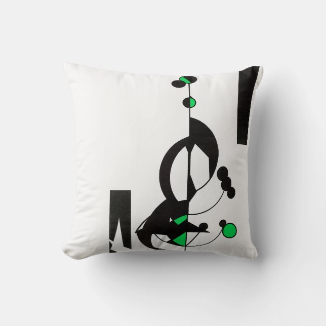 Green Geo Pillow Kussen (Voorkant)