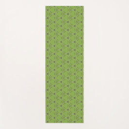 Green Geometric Design Yogamat