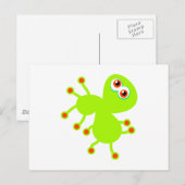 Green Germ Briefkaart (Voorkant / Achterkant)